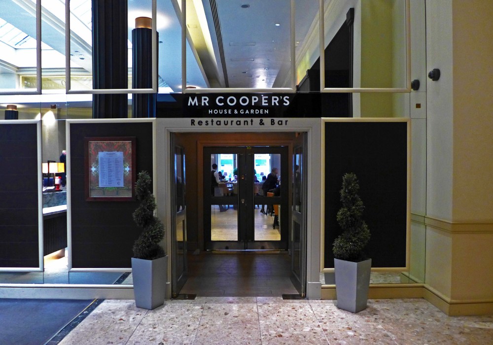 mr coopers house and garden , Manchester.