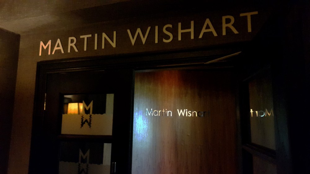 Martin wishart , cameron house , loch lomond.